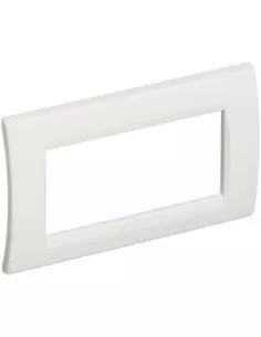 Bticino w11120 interlink - 4p curved resin light plate